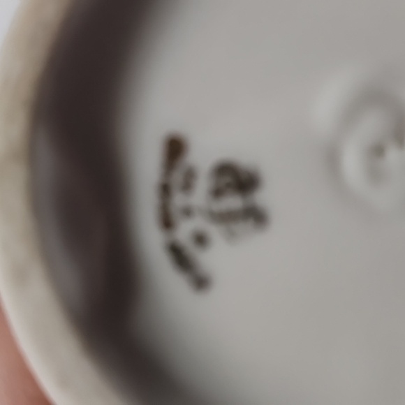 VINTAGE OCCUPIED JAPAN VASE. CUTWORK FLOWERS ๐. - Picture 3 of 4